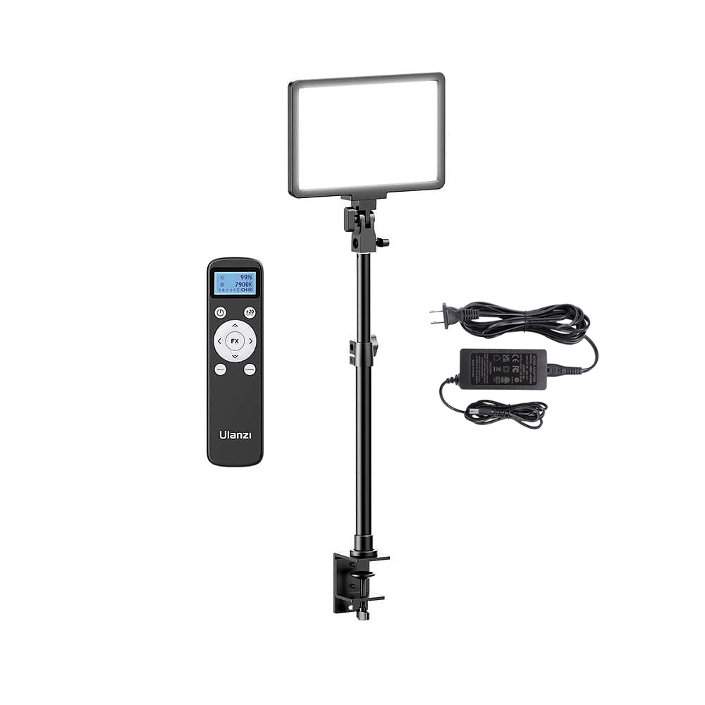 [CLEARANCE] Ulanzi L25 Bi-Color LED Key Lamp Light with Desktop Mount, Remote Control, 2800-8000K Color Temperature, LCD Display and Special Light Effects | 3026