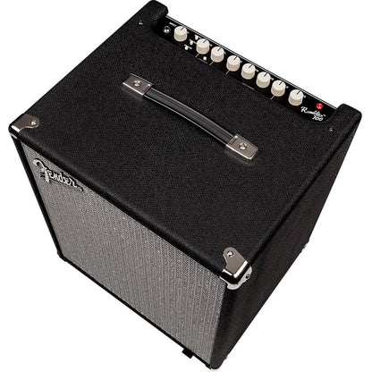 Fender Rumble 100 Electric Bass Combo Amplifier 100watts 120V (230V EUR) Lightweight with 12in Speaker XLR Line Out Ground Lift 4-Band EQ