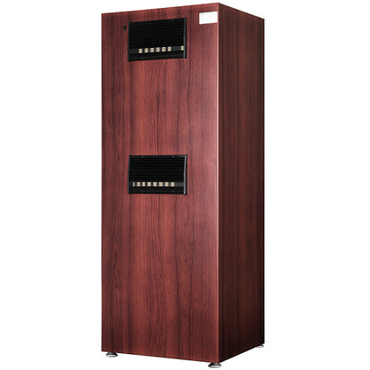 Eirmai 160L Electronic Digital Dry Cabinet Dehumidifying Box with Touchscreen Display and AI Smart Control - 160 Liters Wood Grain (MRD-188TW)
