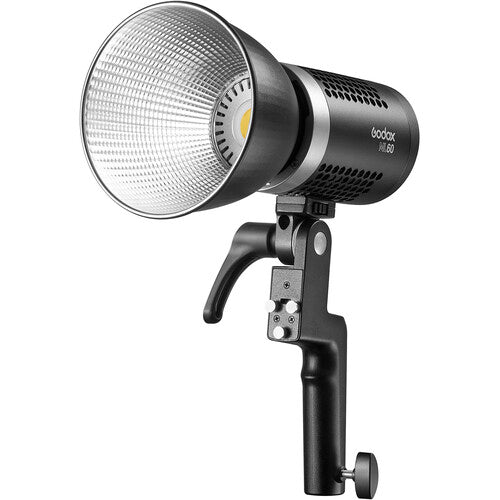 Godox ML60 LED Daylight Monolight with with Fan Cooler, 5600K Color Temperature, Onboard & Wireless Control, 8 Preset Special Effects for Shooting Outdoors, Lighting, Flash