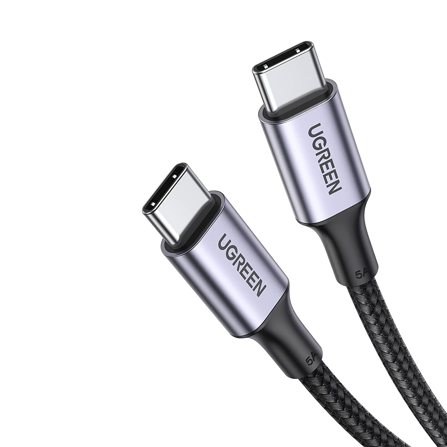 uni Cable USB C a USB C 100W 2m, Cable Tipo C de Carga Rápida PD