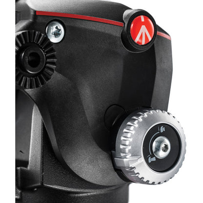 Manfrotto MHXPRO 2-Way Fluid Head, Pan-and-Tilt Head with 200PL-14 Quick Release Plate
