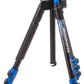 Manfrotto MKBFRA4BL-BH BeFree Color Aluminum Travel Tripod with Ball Head, Blue