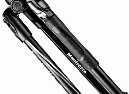 Manfrotto Befree Advanced Travel Aluminum Tripod with 494 Ball Head (Lever Locks, Black)