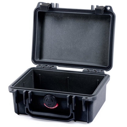 Pelican 1120 Protector Case Watertight Crushproof Dustproof Hard Casing with Foam, Automatic Purge Valve, IP67 (Black, Orange)