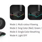 EKSA W1 RGB Headset Stand with 7.1 Surround USB Headphones Holder and 3.5mm Ports Gaming Headset Hanger
