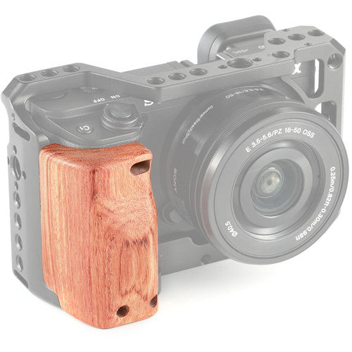 SmallRig Wooden Handgrip for Sony A6400 Camera Cage- Model APS2318