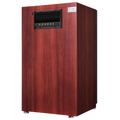 [CLEARANCE] Eirmai 100L Electronic Digital Dry Cabinet Dehumidifying Box with Touch Screen and Automatic AI Smart Control - 100 Liters Wood Grain (MRD-105TW)