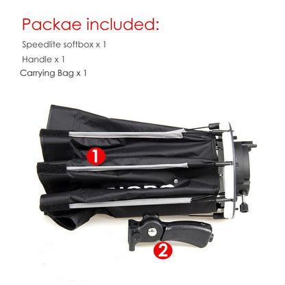 [CLEARANCE] Triopo 90cm Octagon Softbox with Inner and Outer Diffuser and Grid (SK90 SK-90)