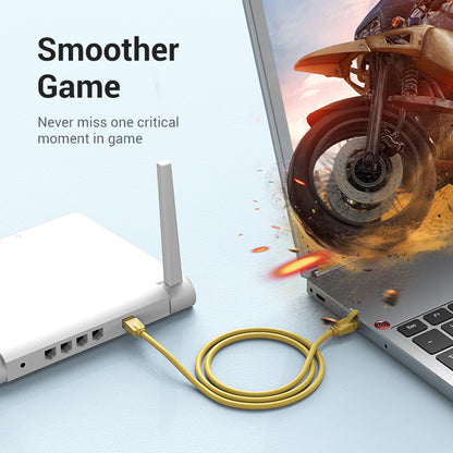 Vention CAT6 Ethernet Round Cable UTP 1000Mbps 250Mhz Lan Network Wire Cord for Internet Router PC Modem
