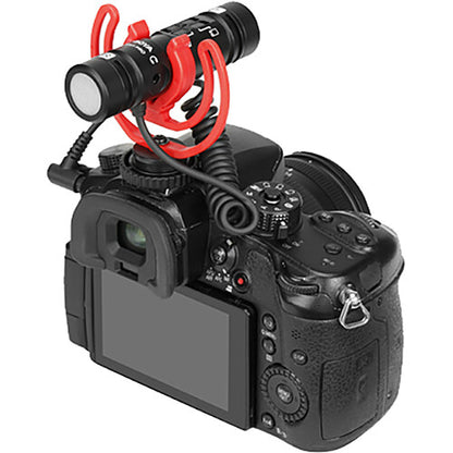 [CLEARANCE] Boya BY-MM1 Pro Dual-Capsule Condenser Shotgun Microphone for Cameras, iPhone, Android Smartphone, Tablet, Camcorder, PCs, 2 Person Recording