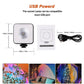 Desview / Bestview W-S6 RGB Ambiance Video Fill Light Sunset Projection Lamp LED 2000mAh Rechargeable with 2500K - 9000K Color Temperature