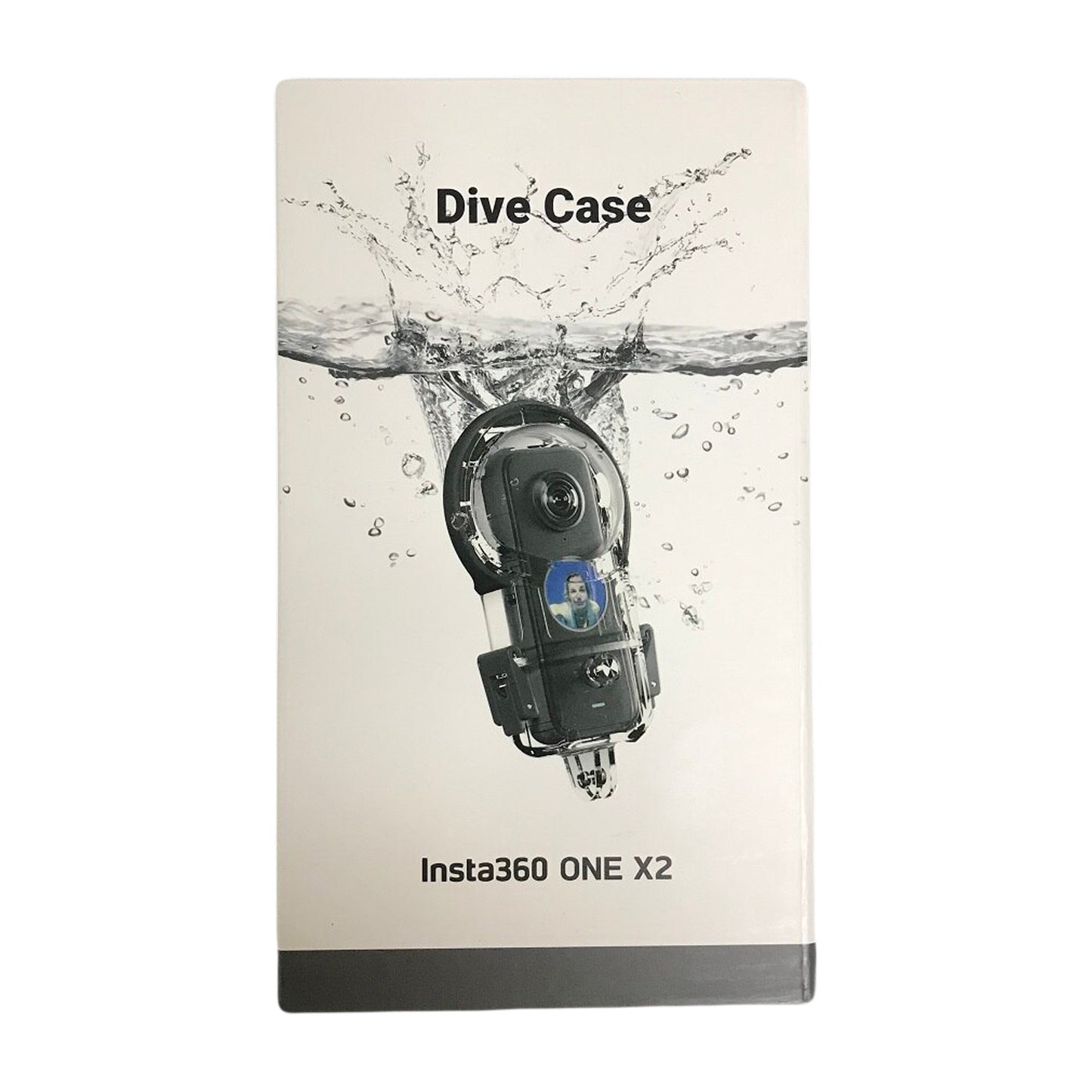Insta360 ONE X2 Camera Dive Case 45-meter IPX8 Waterproof Camera Housing with Anti-Fog Inserts