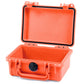 Pelican 1120 Protector Case Watertight Crushproof Dustproof Hard Casing with Foam, Automatic Purge Valve, IP67 (Black, Orange)