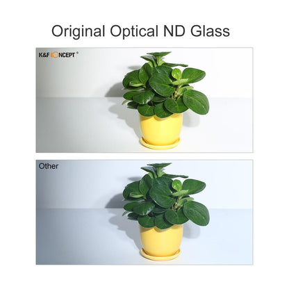K&F Concept ND1000 Nano-X Filter 10-Stop Slim Lens Filter Waterproof Anti-Scratch Green Coated Lens Filter for Camera DSLR Mirrorless 37mm 40.5mm 43mm 46mm 49mm 52mm 55mm 58mm 62mm 67mm 72mm 77mm 82mm