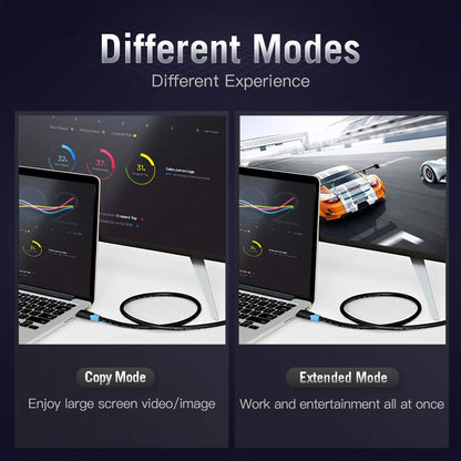 [CLEARANCE] Vention HDMI 2.0 Cable PVC Black (Male to Male) 4KHD 60Hz Video Cable with Multiple Shielding TMDS Core Transmission Technology (2m) (AAC)