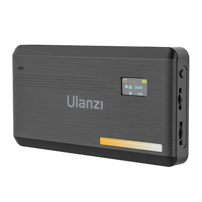 Ulanzi VL200 Mini LED Portable Bi-color Lightweight Pocket Video Camera Light LCD Display with Diffuser for Photography Lighting