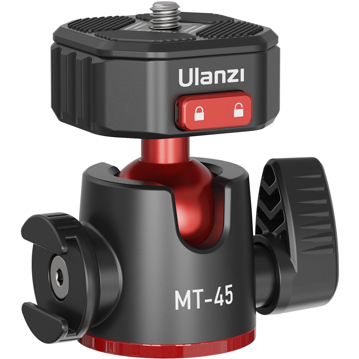 Ulanzi MT-45 Multi-functional Flexible Octopus Tripod Stand with Quick Release Mount 360° Rotatable Ball head Cold Shoe for Vlog Live Streaming Travel Photography