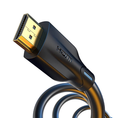 Vention HDMI 2.1 Cable PVC (Male to Male) 8KHD 60Hz Video Cable with 48 Gbps Transmission Rate and HDR Support (Different Lengths Available) (AAN)