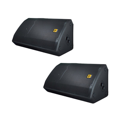 KEVLER PRX-812D 12" 800W 2-Way Full Range Active Speaker System (PAIR) with Built-In Class D Amplifier, 5 Preset DSP Modes, SpeakOn Terminals and Tuner Knobs for Events and Gatherings