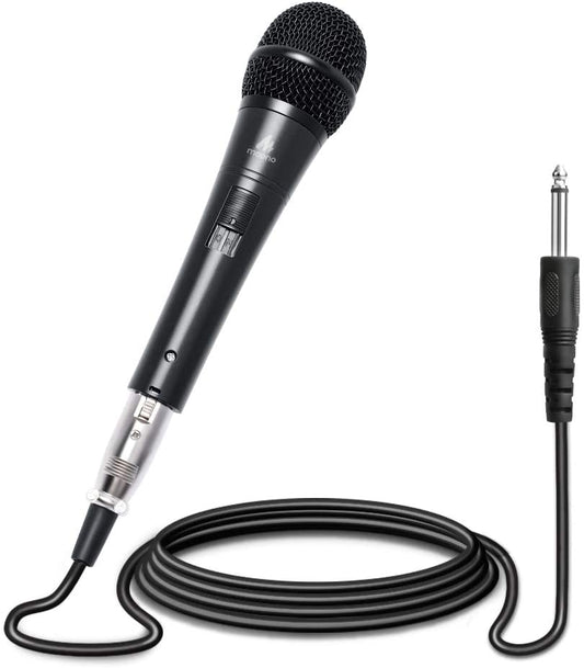 Maono AU-K04 Dynamic Wired Microphone Professional Cardioid Vocal Mic with 19ft XLR Cable for Karaoke, Singing, Speech, Stage, Wedding
