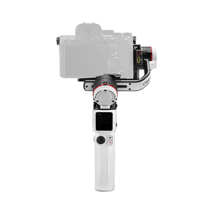 [CLEARANCE] Zhiyun Crane M3 3-Axis Camera Gimbal Stabilizer with Quick Release 4.0, Dual Color Fill Light, 1.22" Touch Screen, 6.5mm Audio Port (Combo)
