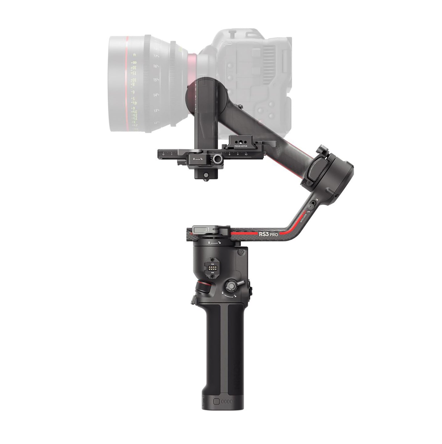 DJI Ronin RS3 Pro 3-Axis DSLR and Movie Camera Gimbal Stabilizer with ActiveTrack, Automated Locks, 4.5kg Load Capacity, Wireless Shutter Control, LiDAR Compatibility (Combo Available)