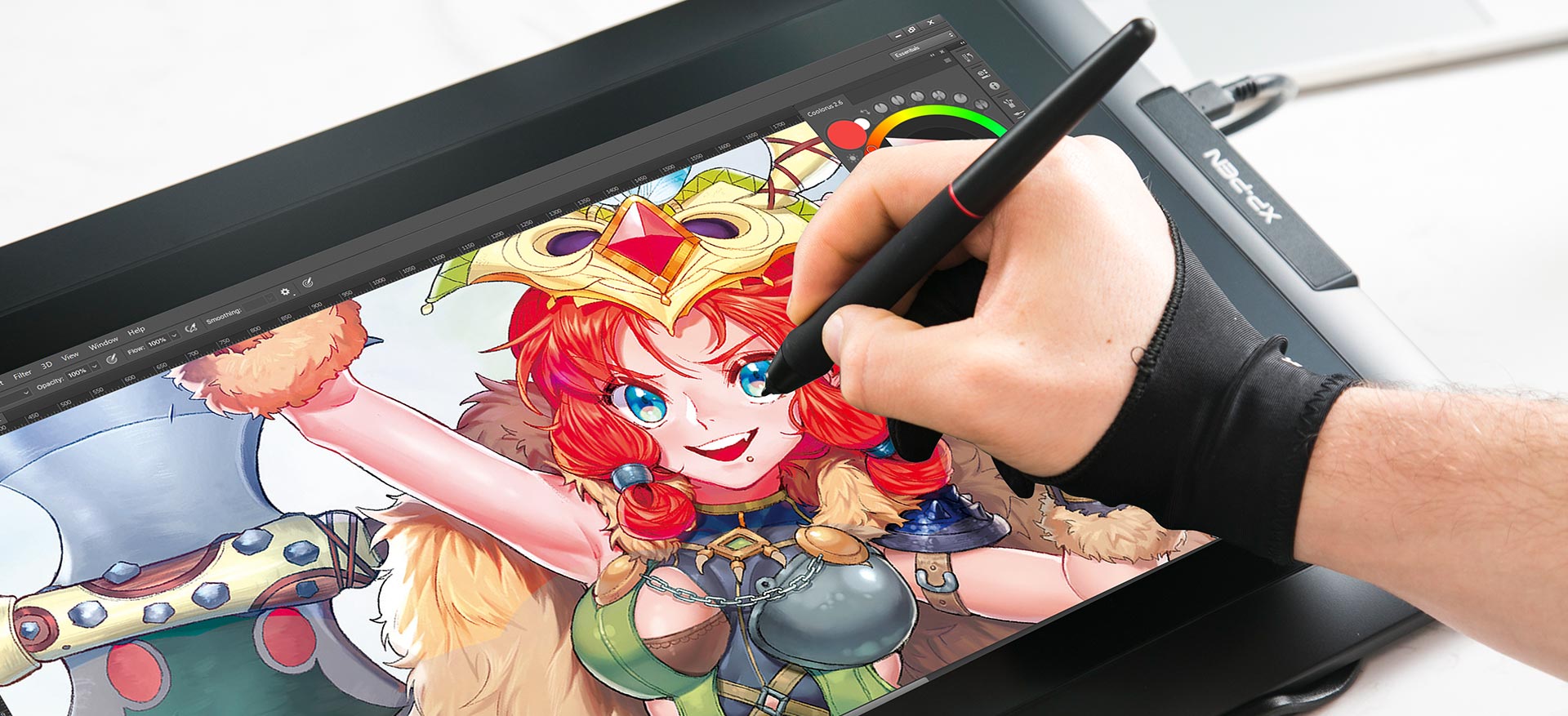 XP-Pen Artist 15.6 Pro Graphics Display Tablet with 8 Customizable