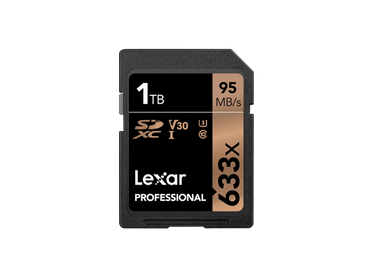 Lexar Professional 633x UHS-I SDXC 1TB Memory Card LSD1TCB633
