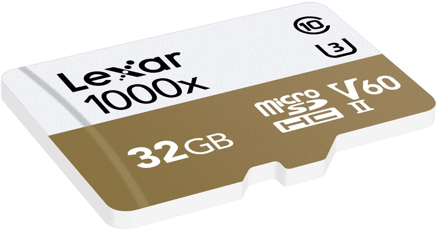 Lexar Professional 32GB 1000x MicroSDHC UHS-II Memory Card with SDCard Adapter LSDMI32GCB1000A