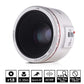 Yongnuo 50MM YN50MM II Version 2 50mm f/1.8 White Body Prime Lens for Canon EF Auto Focus