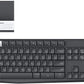 Logitech K375s Multi-Device Bluetooth Wireless Keyboard and Universal Phone, Tablet Stand Combo