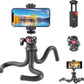 Ulanzi FT-01 Flexible Mini Octopus Camera Tripod with 1/4" Bolt, Phone Clip, and Cold Shoe Mount for Photography and Videography