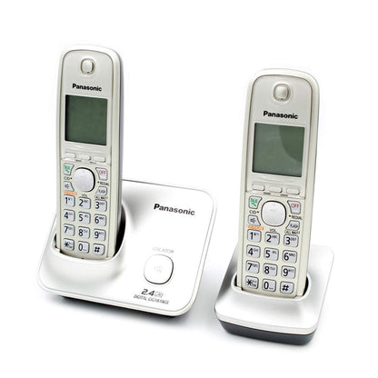 [CLEARANCE] Panasonic KX-TG3712 Rechargeable Ni-MH Wireless Telephone Cordless Phone with Caller ID (Black)