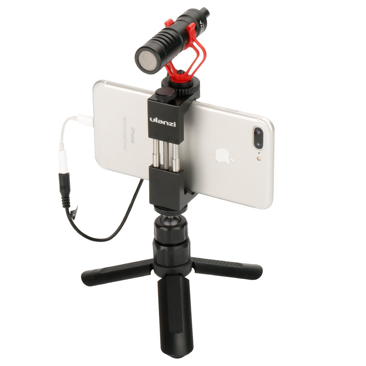 Ulanzi ST-02 Smartphone Video Rig Tripod Mount Adapter with Hot Shoe Mount