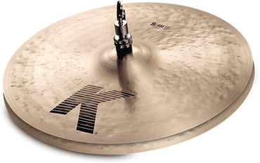 Zildjian K Sweet 14" Brass HiHats Cymbals with Deep Solid Tones for Drums | K0720