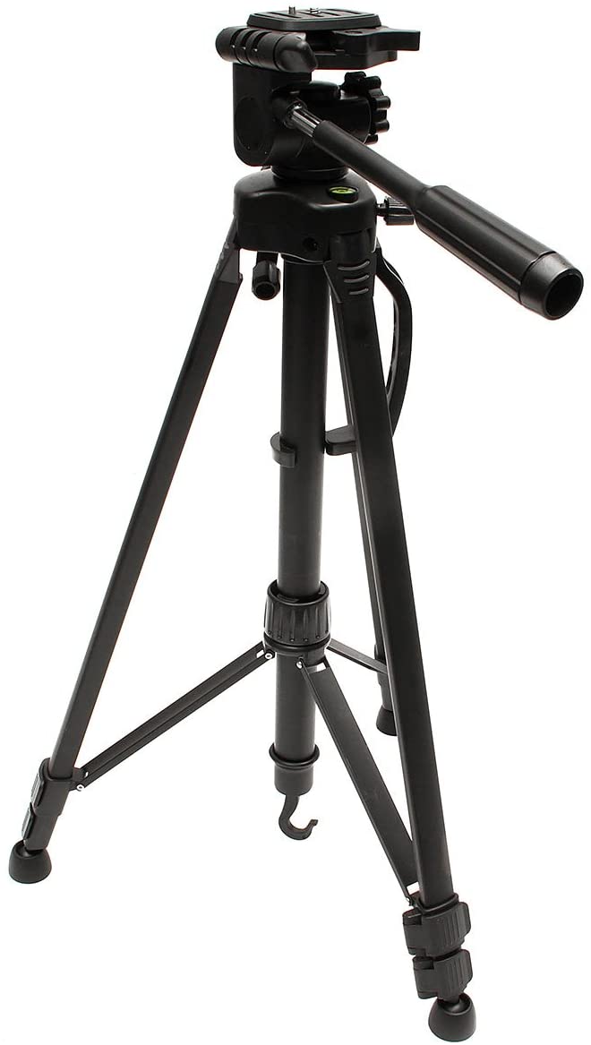 Weifeng WT3530 3-Section Portable Professional Camera Tripod DSLR, Mirrorless Camera, Smartphone