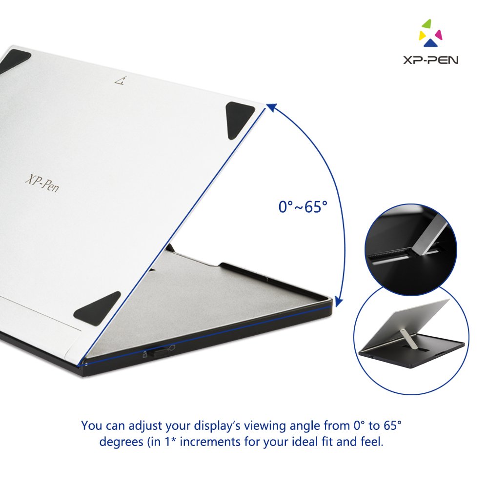 XP-Pen AC18 Aluminum Alloy Multifunctional Drawing Tablet Stand with Flexible Stand Adjustments for Graphic Tablets