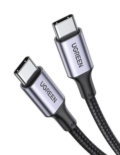 [CLEARANCE] UGREEN 100W PD USB-C 3.2 Gen 2 Data and Charging Cable with 5A Fast Charge 4K 60Hz Video and 10Gbps File Transfer Speed (1M) | 80150