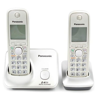 [CLEARANCE] Panasonic KX-TG3712 Rechargeable Ni-MH Wireless Telephone Cordless Phone with Caller ID (Black)