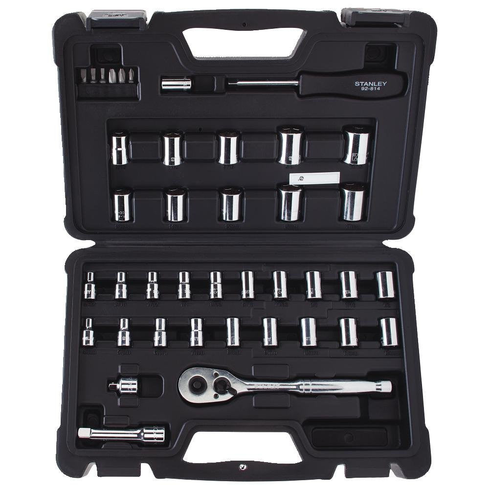 Stanley STMT71648 40-Piece Socket Wrench Tool Set Kit