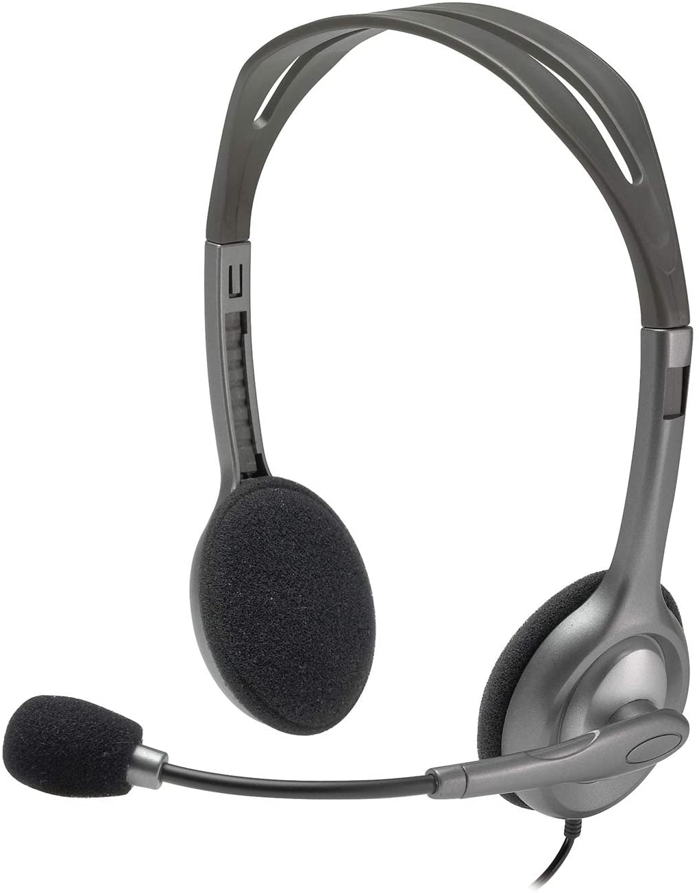 Logitech H110 Multi-device Stereo Headset Headphone with Double 3.5mm Jack Plug