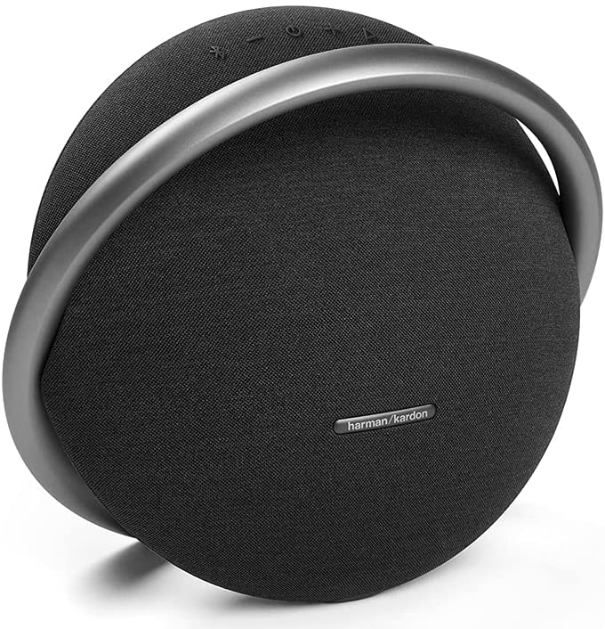 Harman Kardon Onyx Studio 7 Portable Wireless Bluetooth Speaker with up to 8hours Playtime and Dual Tweeters (Black, Grey)