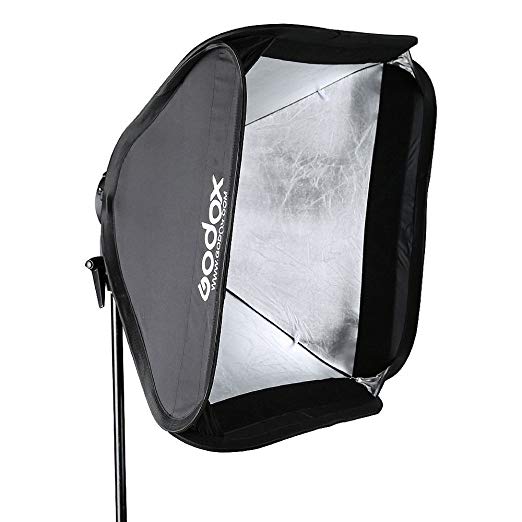 Godox SFUV6060 Professional 2-in-1 Photo Studio Kit 60 x 60cm Softbox with S-type Flash Speedlite Bracket