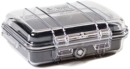 Pelican Micro Water-Resistant Crush and Dust Proof Case (Clear Black, Clear Blue, Clear Yellow, Clear Red) | 1020