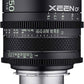 Samyang Xeen CF 50mm T1.5 Pro Cine Lens with Carbon Fiber Housing Design for Canon EF DSLR Camera (EF Mount) SYCFX50-C