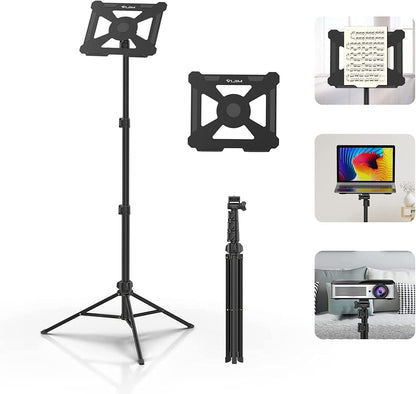 Vijim by Ulanzi LT-01 Multi-Purpose Collapsible Tripod Stand for Laptops and Projectors with 360 Degree Swivel Pallet and 340mm Peak Height