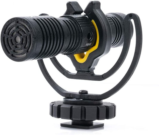Deity V-Mic D4 Duo Cardioid Dual-Capsule Electret Camera-Mount Shotgun Microphone with Shockmount and Windsock