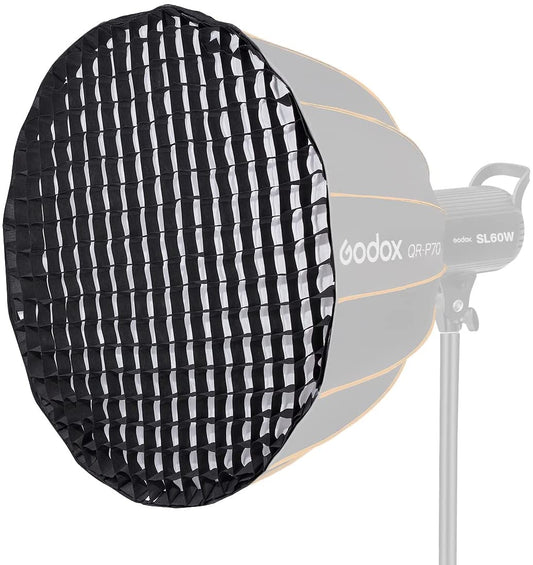 Godox P70G Grid for QR-P70 Parabolic Softbox with Collapsible Fabric Grid Design
