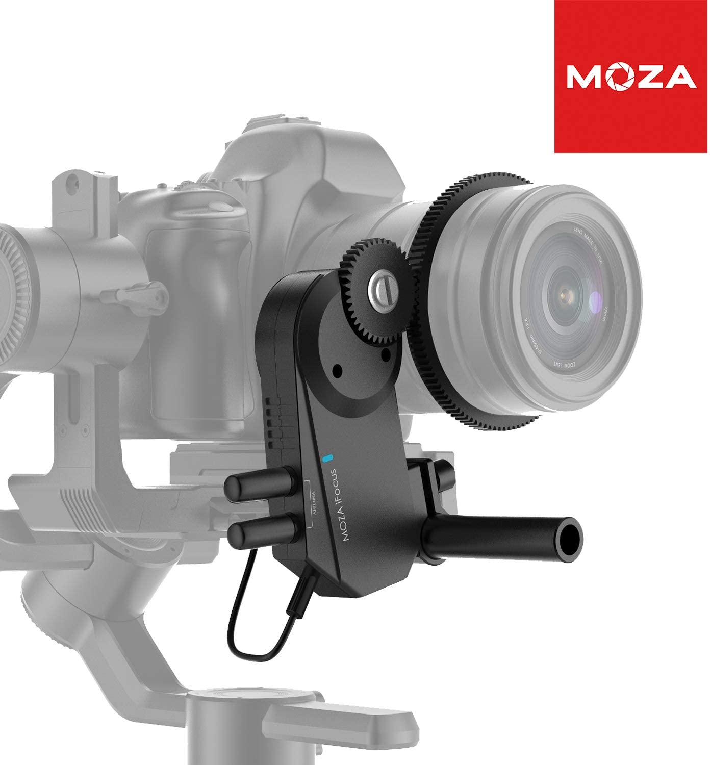 Moza iFocus Wireless Lens Follow Focus System (Motor and Hand Unit) for Moza Air 2, Air, or AirCross gimbal